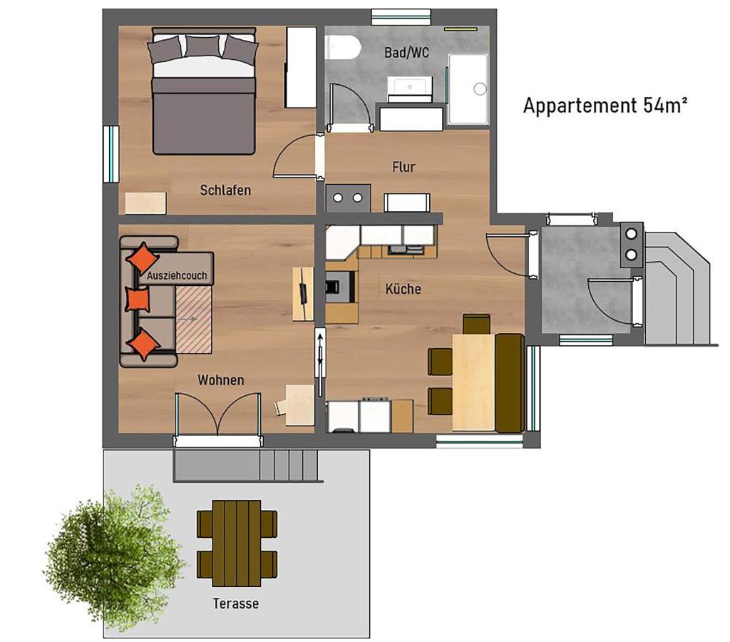 Ferienwohnung Wallner Niedernsill Zewnętrze zdjęcie